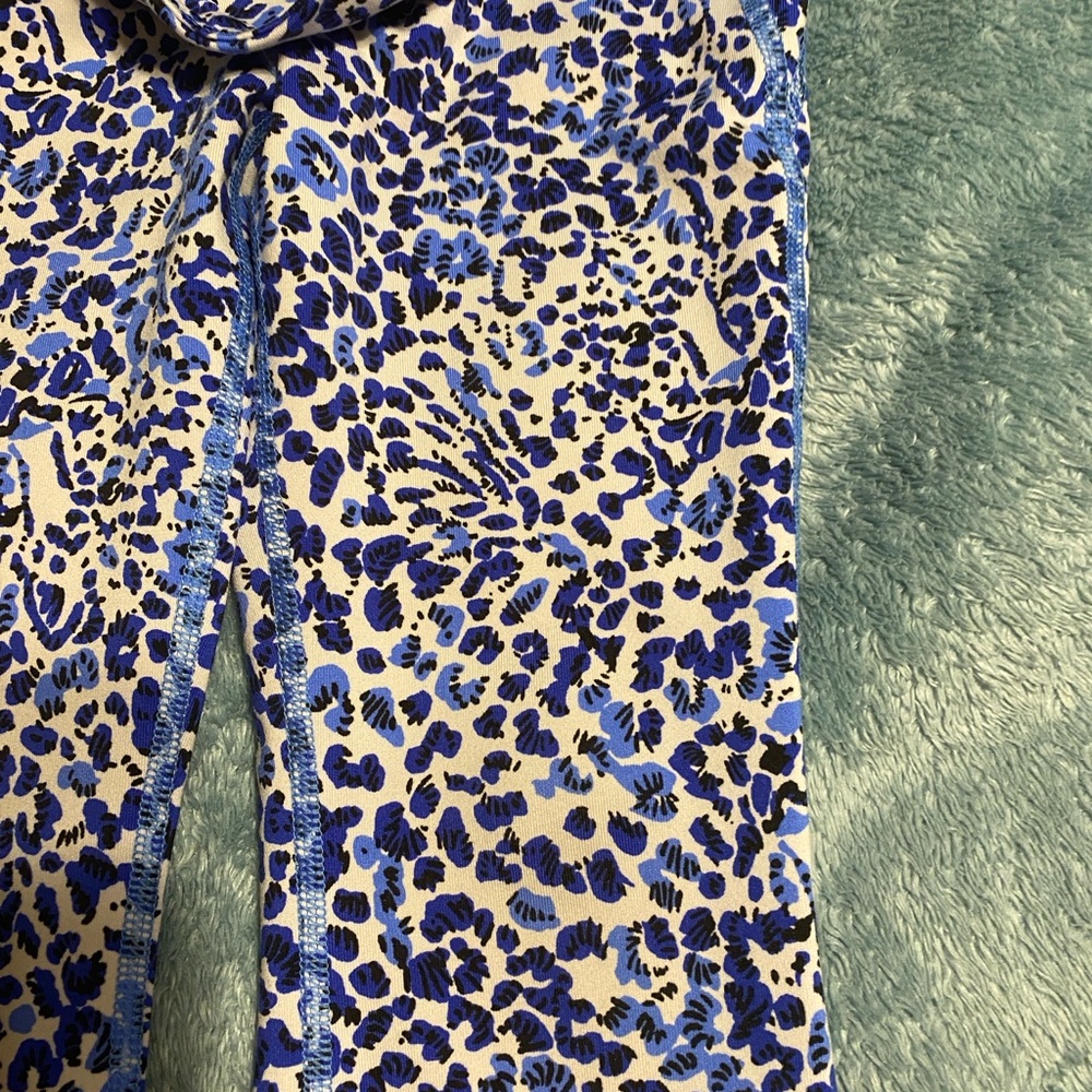 Lilly Pulitzer Girls Flare Leggings size S 4-5